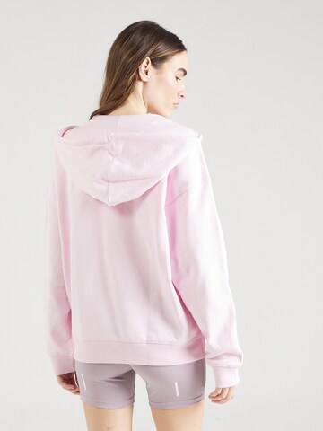 ADIDAS SPORTSWEAR Sportsweatjacke 'Essentials 3-Stripes French Terry ' in Pink