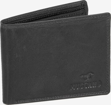 MUSTANG Wallet in Black: front