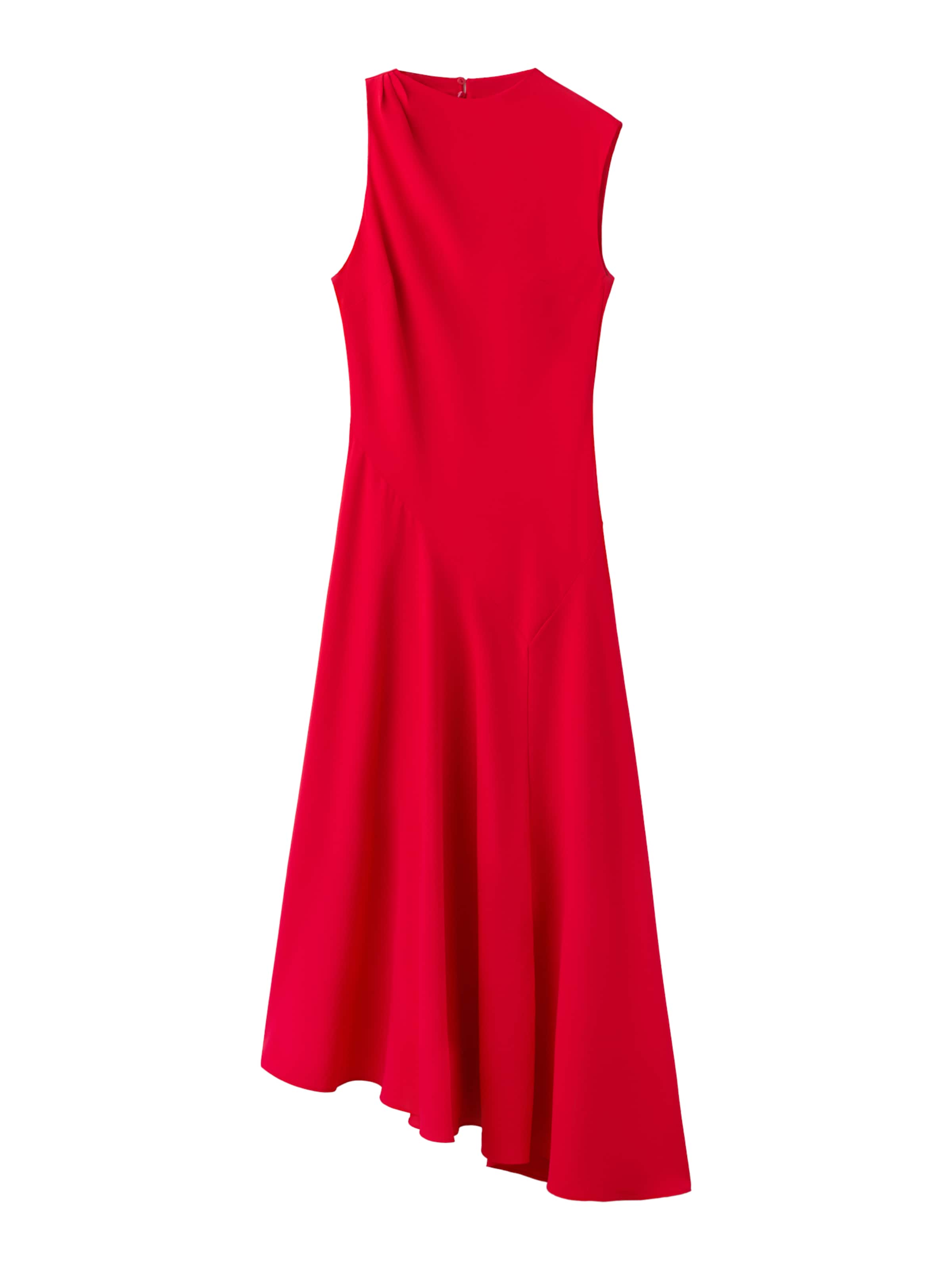MANGO Robe de cocktail 'TALY' en rouge, Vue avec produit