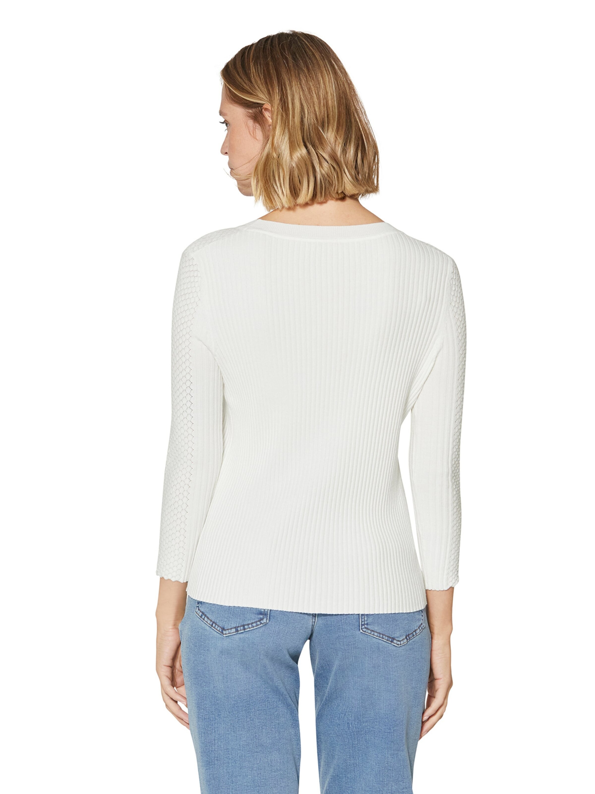 MADELEINE Pullover in Weiß