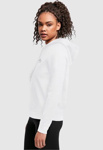 Merchcode Sweatshirt 'Happines' in Weiß
