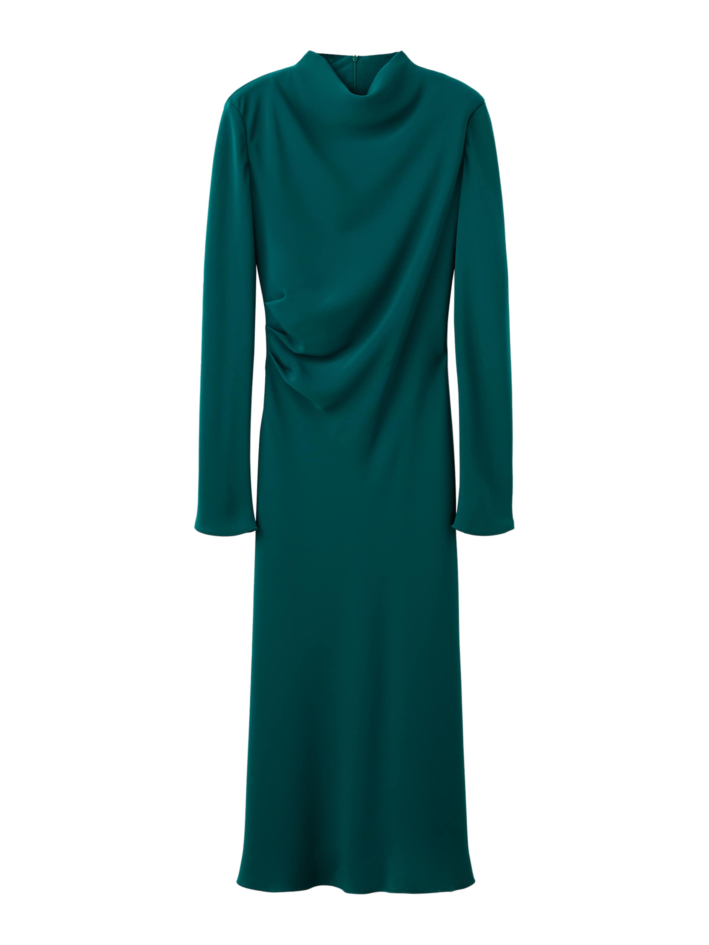 MANGO Kleid 'Caro' in Grün: Vorderseite