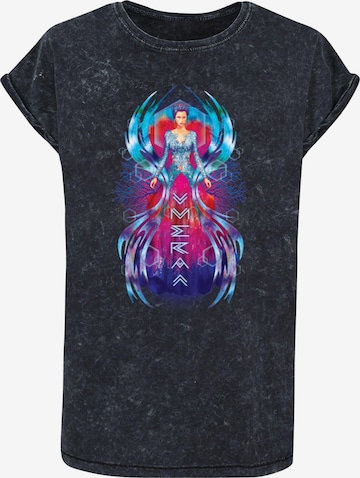ABSOLUTE CULT T-Shirt 'Aquaman - Mera Dress' in Schwarz: predná strana