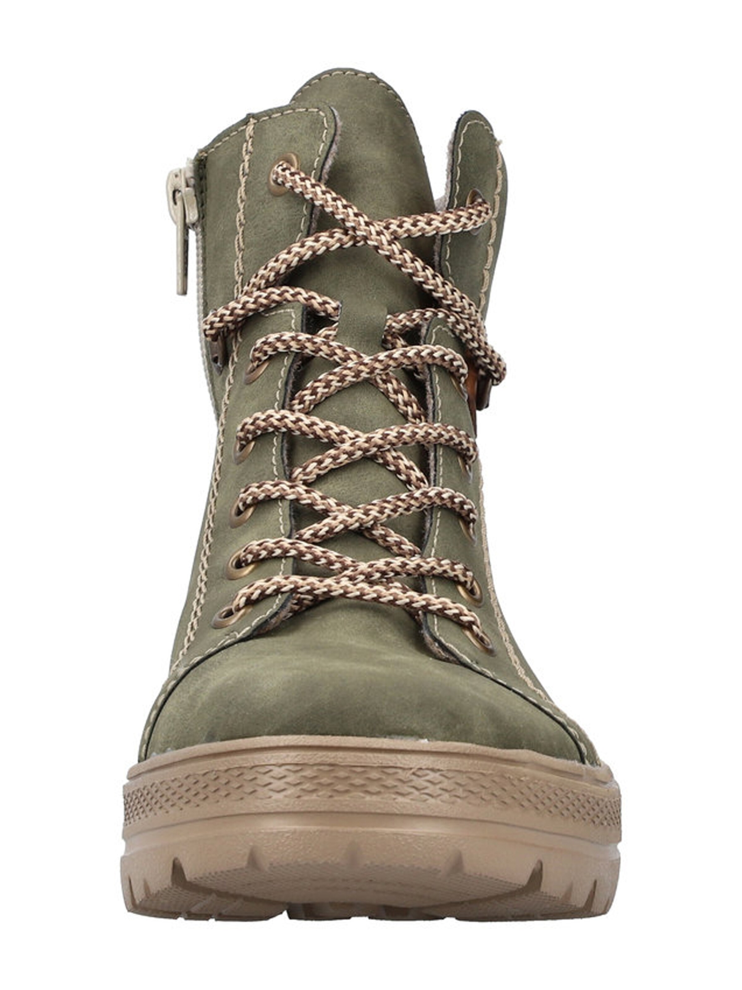 Bottines à lacets Rieker en vert