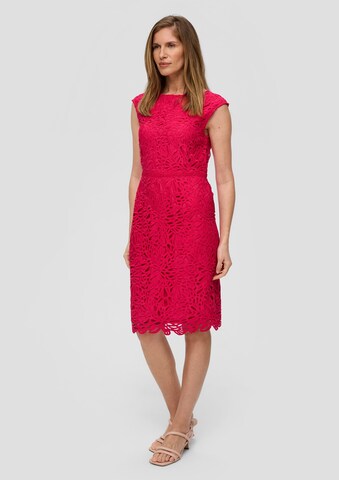 Robe de cocktail s.Oliver BLACK LABEL en rose