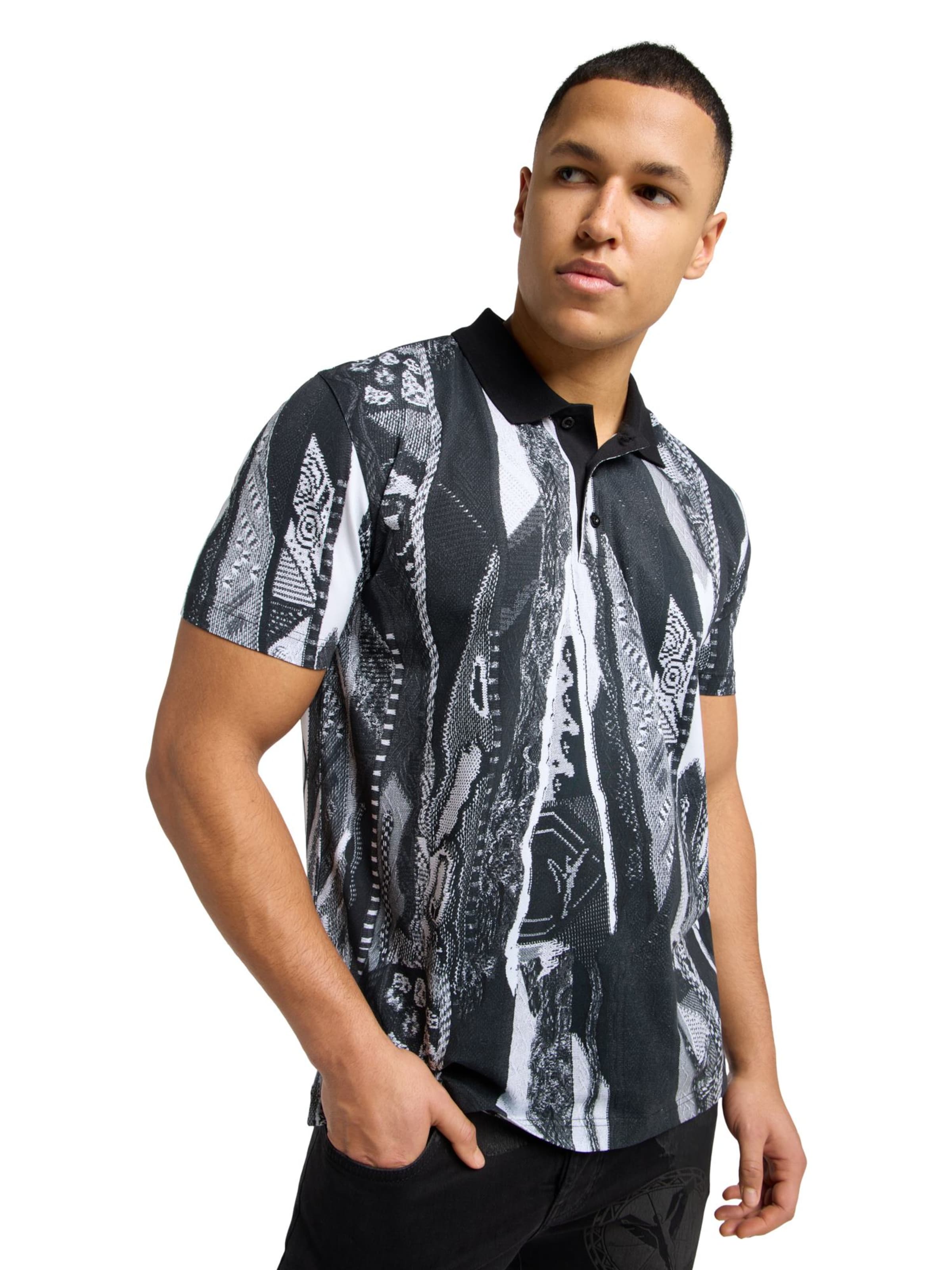 T-Shirt 'Egg' Carlo Colucci en noir