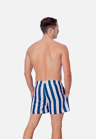 Gassa d'Amante Badeshorts 'Riccione' in Blau