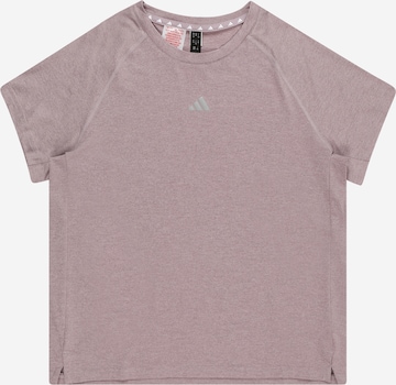 ADIDAS SPORTSWEAR Funkční tričko 'LUX' – fialová: přední strana