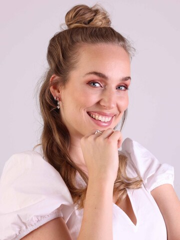 Lucardi Oorbellen in Zilver