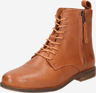 Apple of Eden Lace-Up Ankle Boots 'Madonna' in Cognac / Light brown, Item view