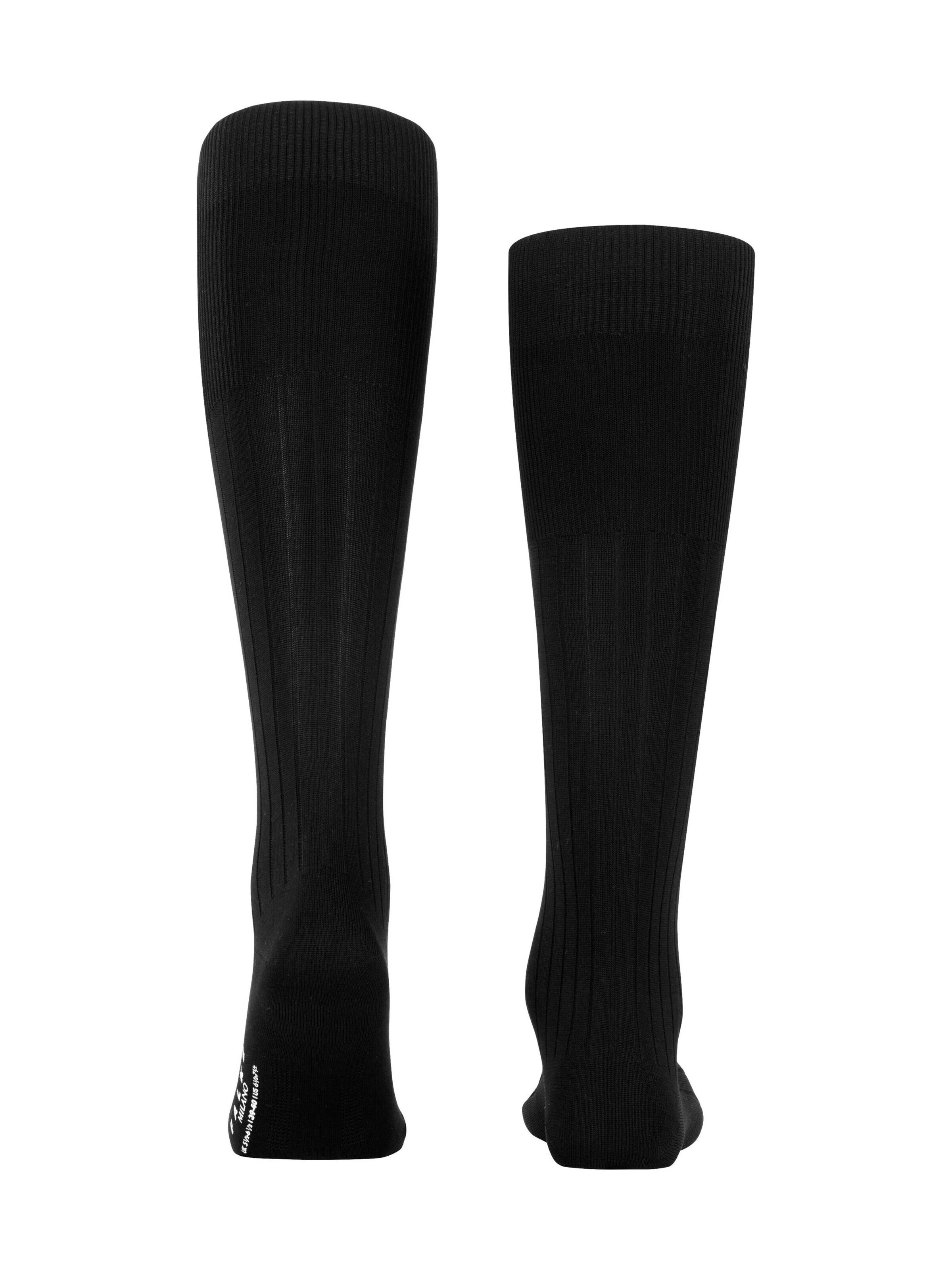 FALKE Kniestrümpfe 'Milano'‌‌‌‌‌‌‌‌ in Schwarz