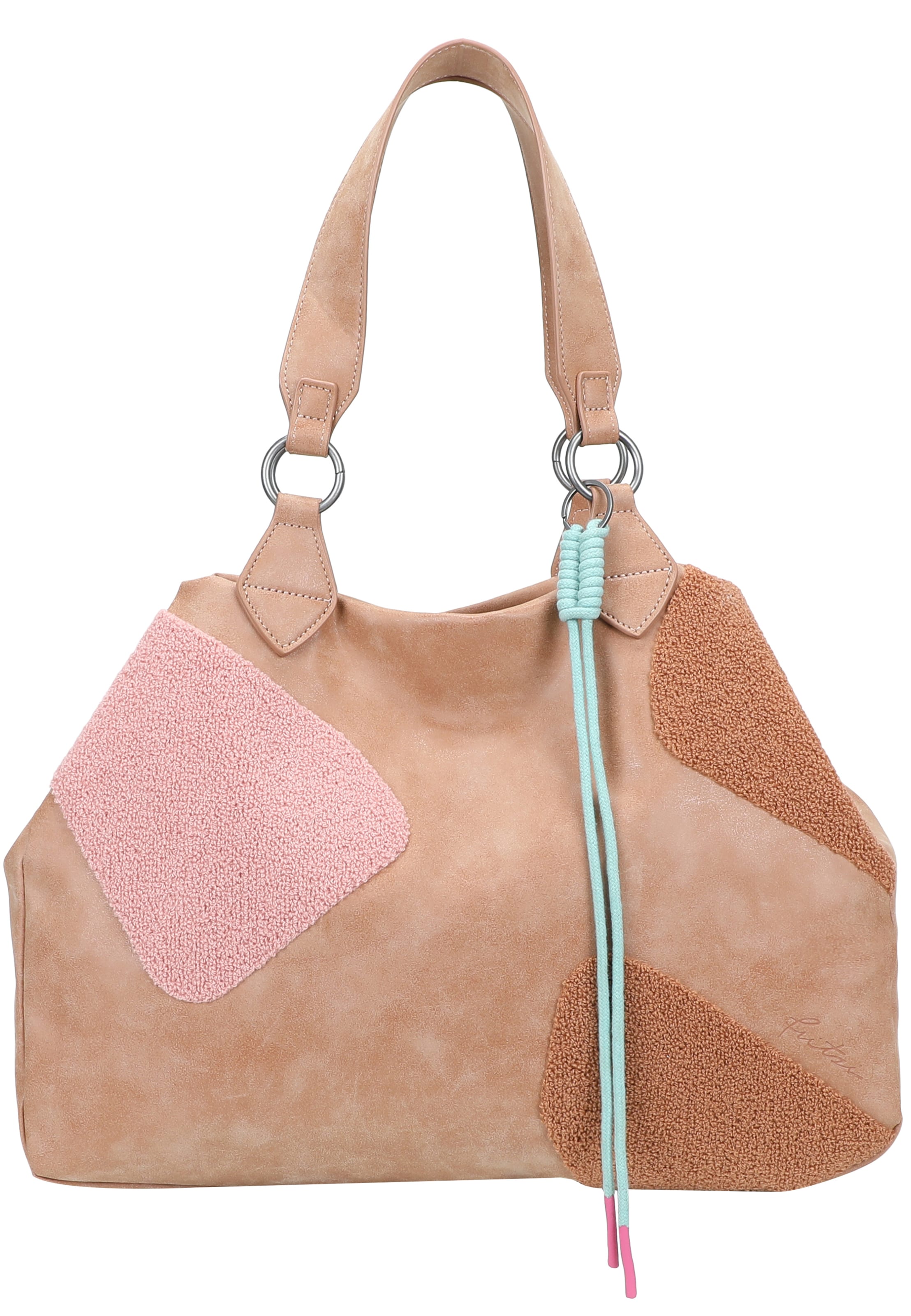Fritzi aus Preußen Shopper 'Izzy' in Beige: Vorderseite