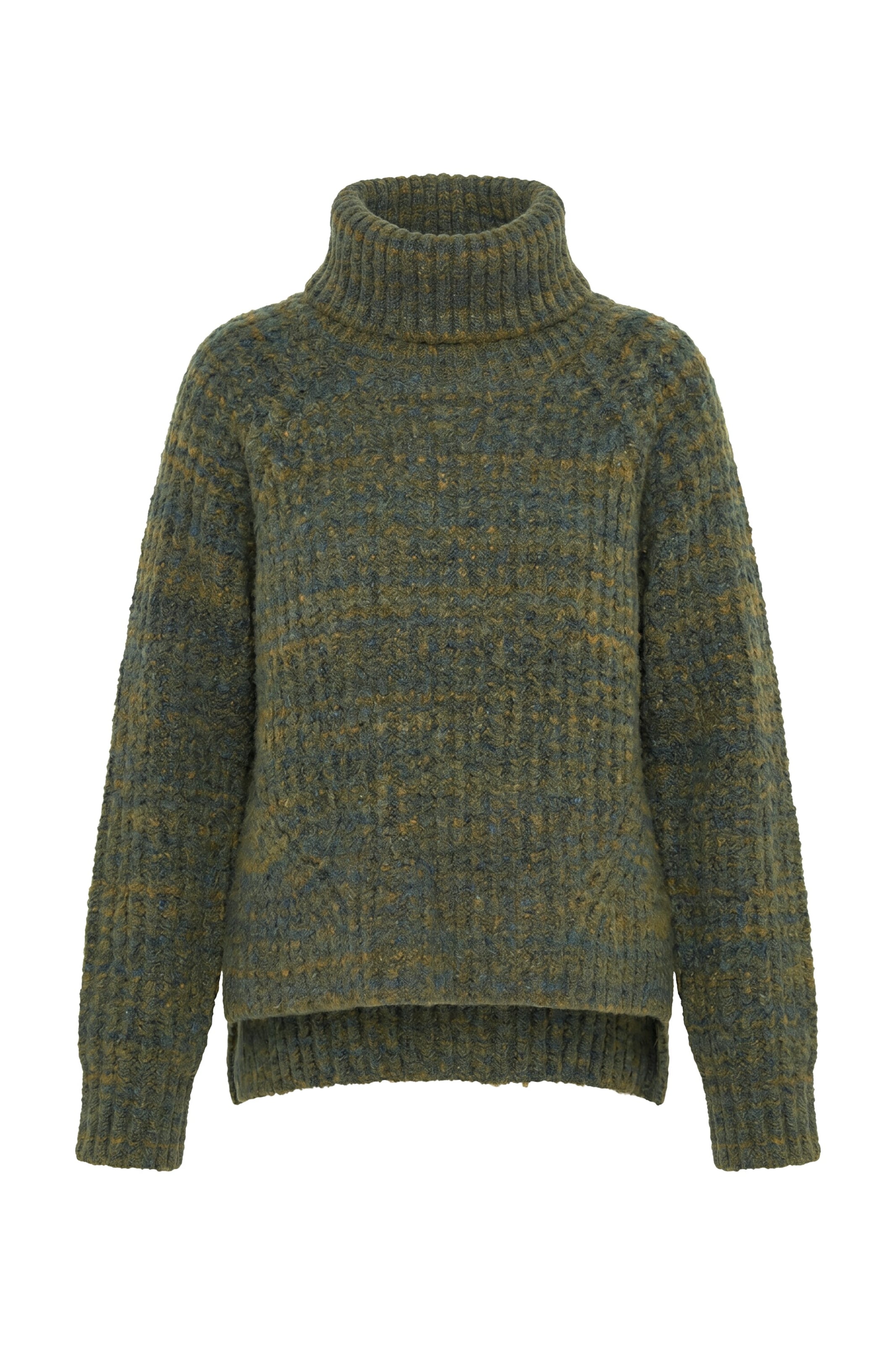 Ulla Popken Sweater in Green: front