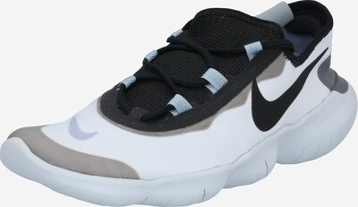 NIKE Laufschuh 'Free Rn 5.0' in beige / taubenblau / schwarz / weiß, Produktansicht