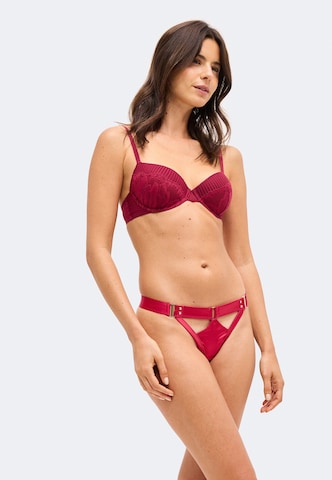 Hunkemöller - Tanga 'Colette' en rojo