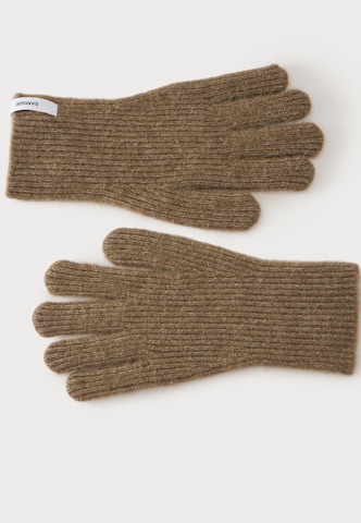 Samsøe Samsøe Fingerhandschuhe 'Nor' in Grau