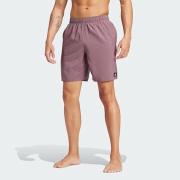 ADIDAS SPORTSWEAR Swimming Trunks 'Classic' in Purple: front