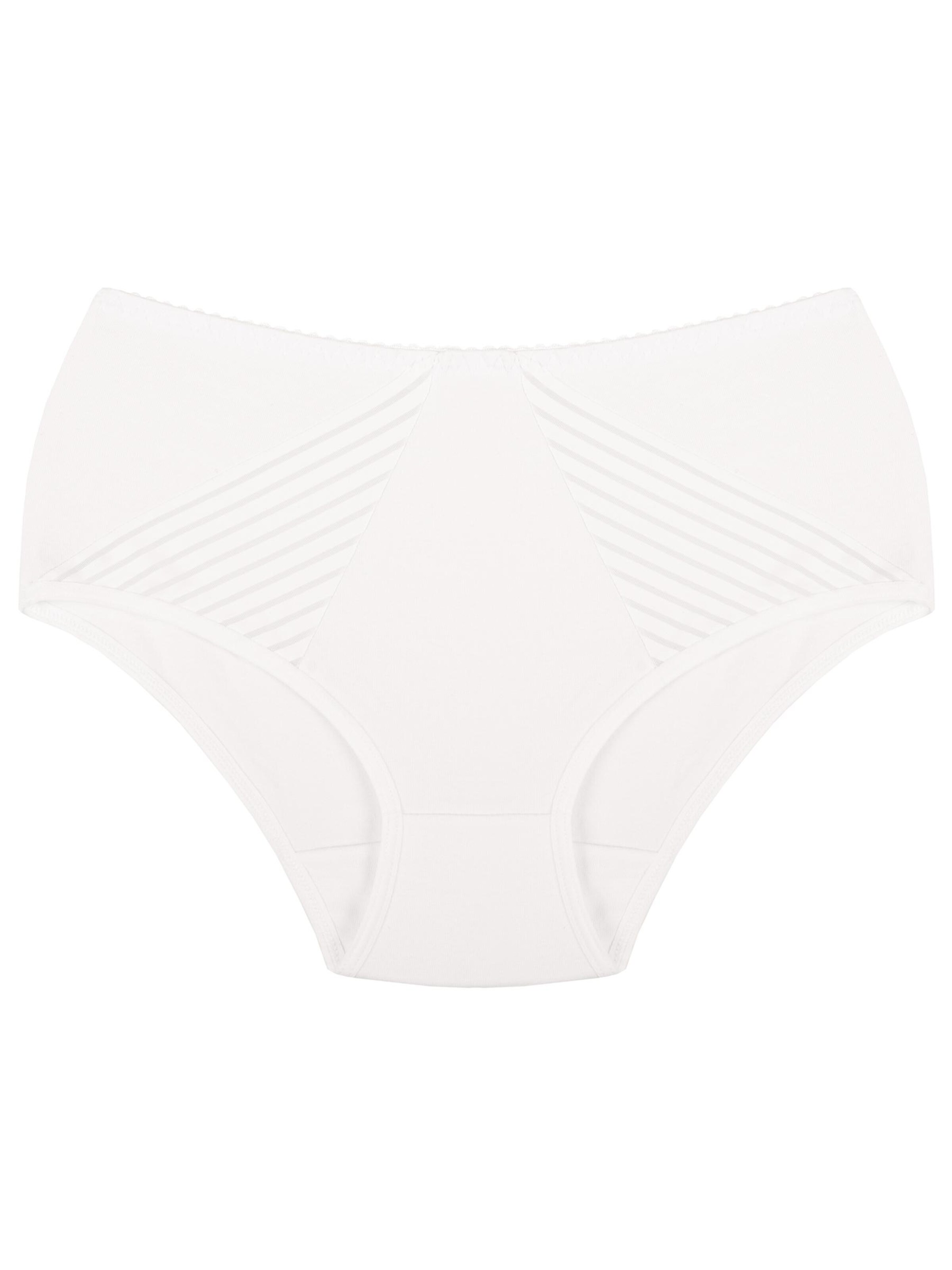 Wolbar Slip 'Eco-Ma' in Wit: voorkant