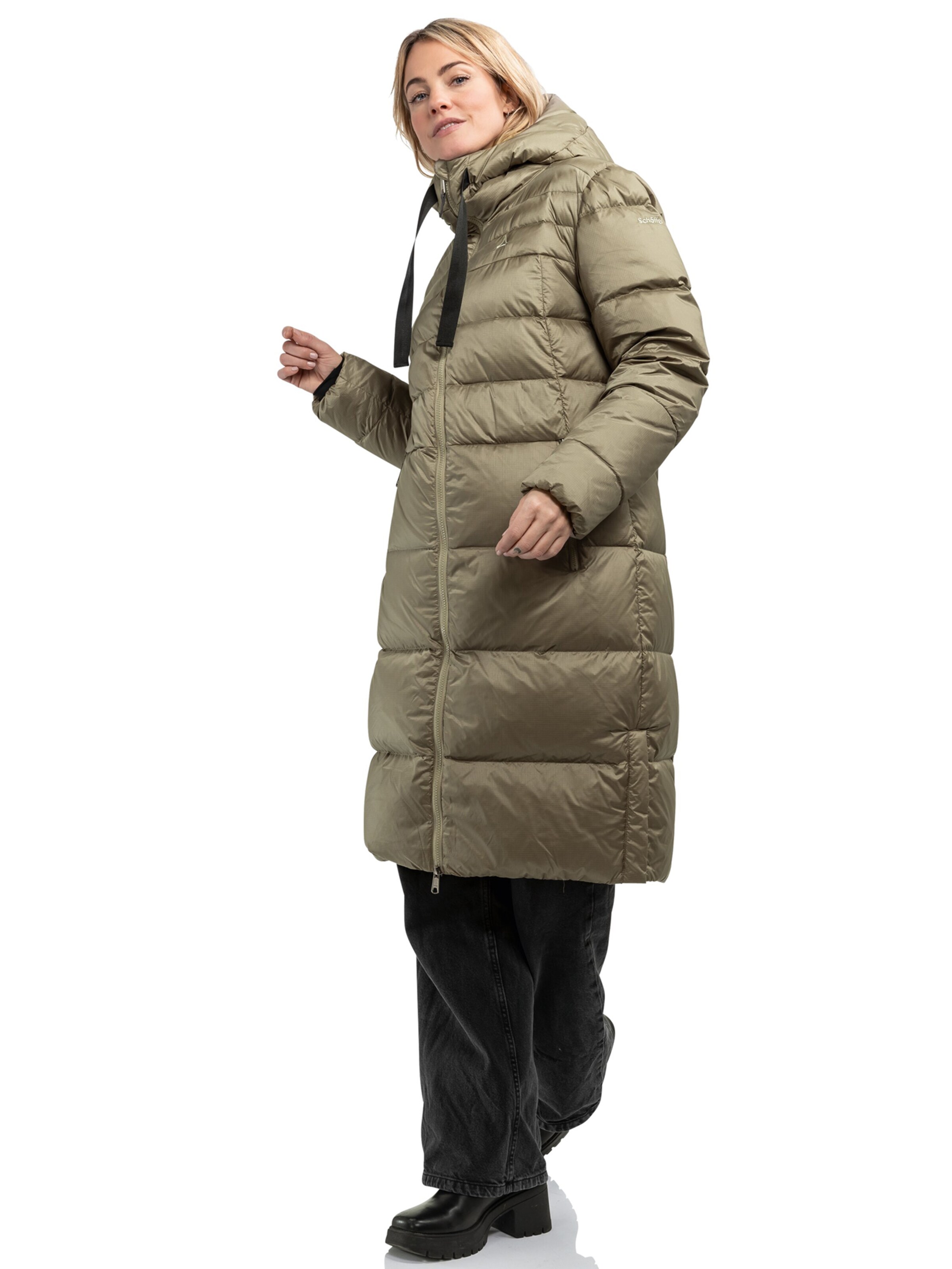 Schöffel Udendørsfrakke 'Kenosha' i brun