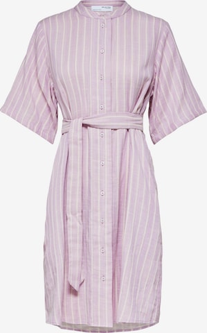 SELECTED FEMME Shirt Dress 'HELINA' in Pink: front