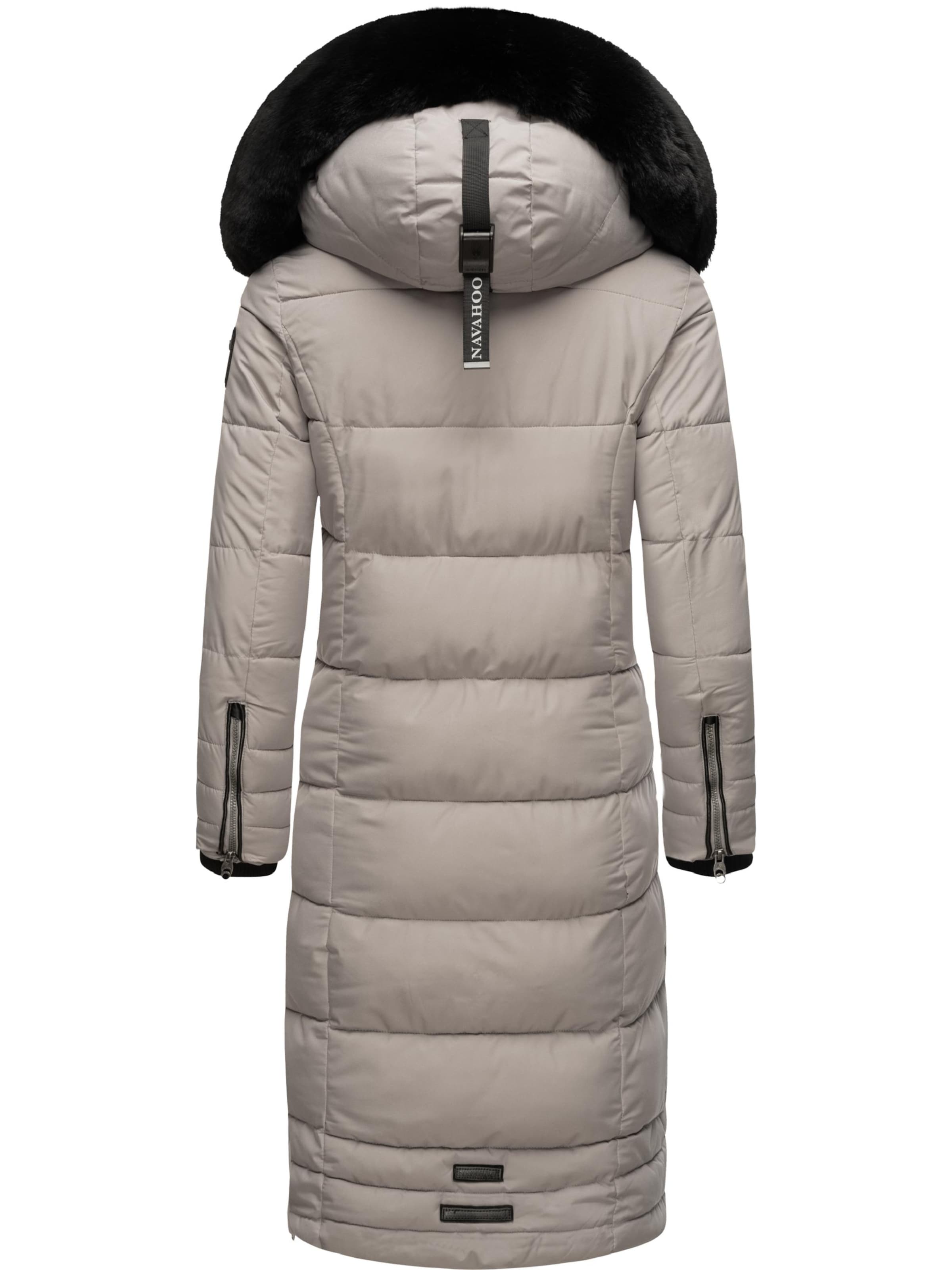 NAVAHOO Vinterfrakke 'Fahmiyaa' i grå