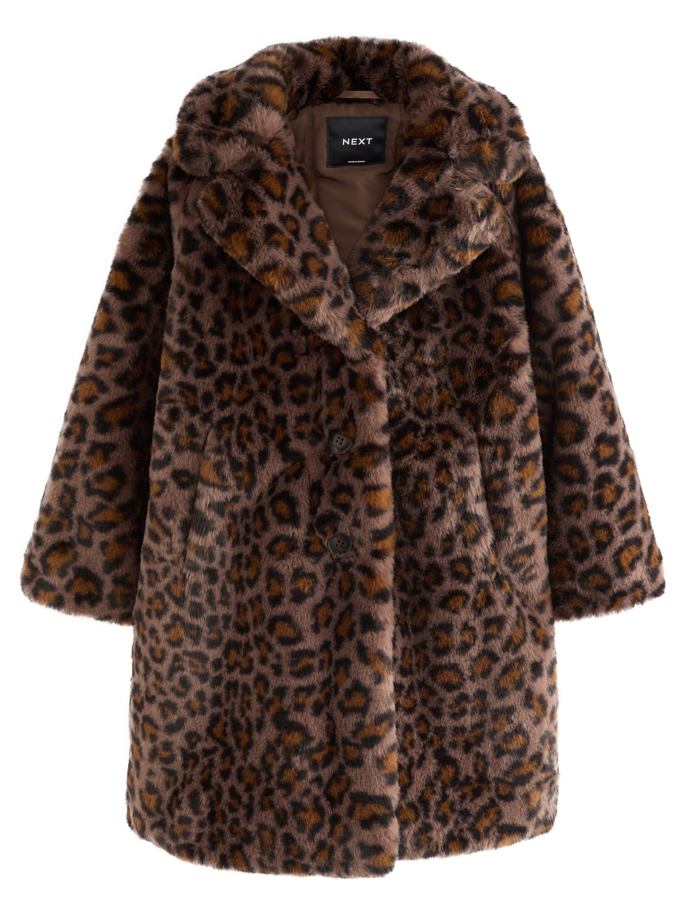 Next Płaszcz w kolorze brązowy: przód