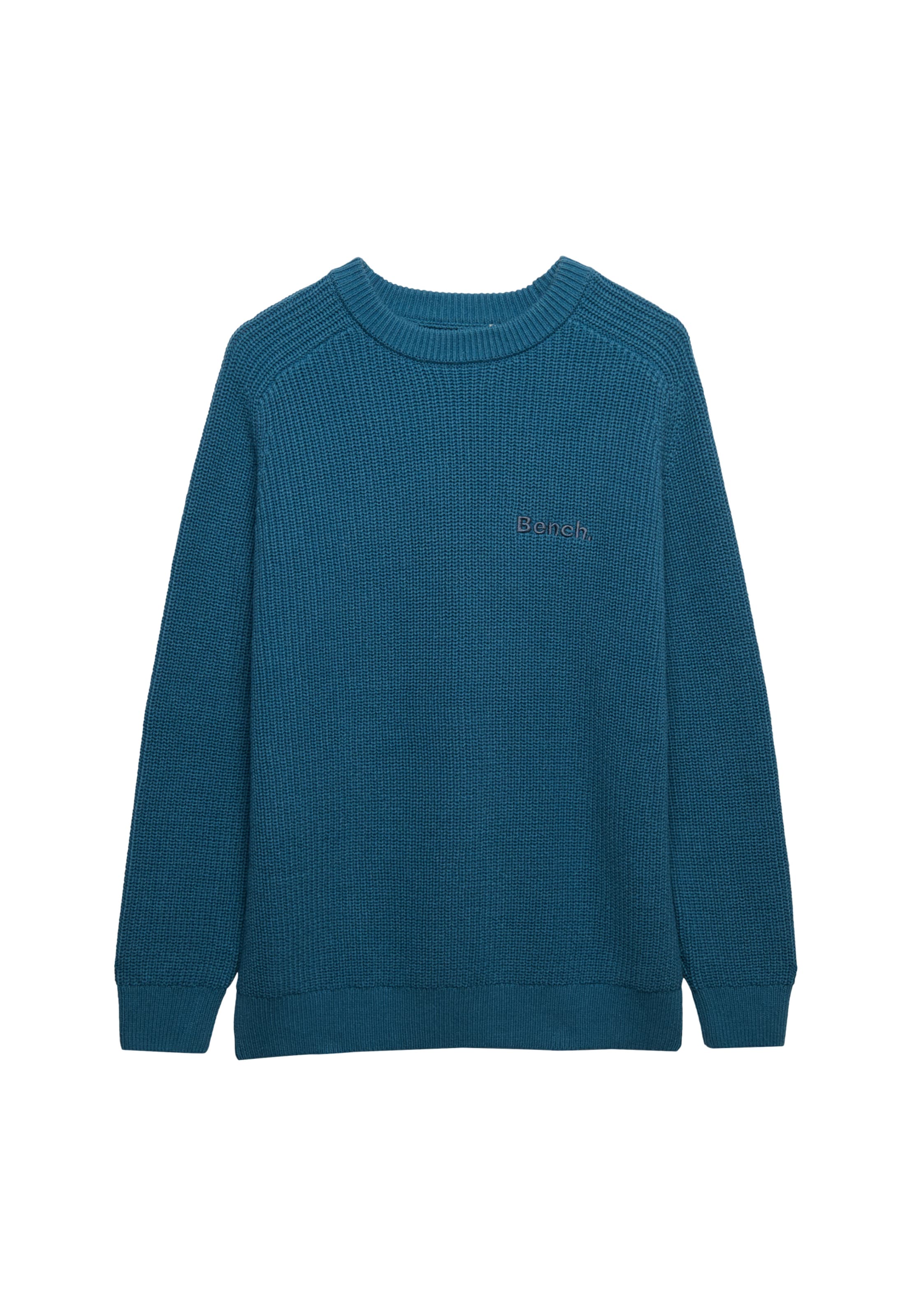 BENCH Trui 'Bench X Superdry & Co' in M in de kleur Saffier, Productweergave