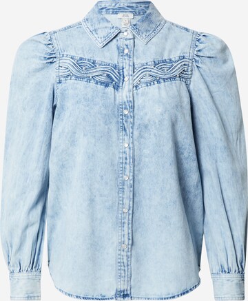 River Island Bluse in Blau: predná strana