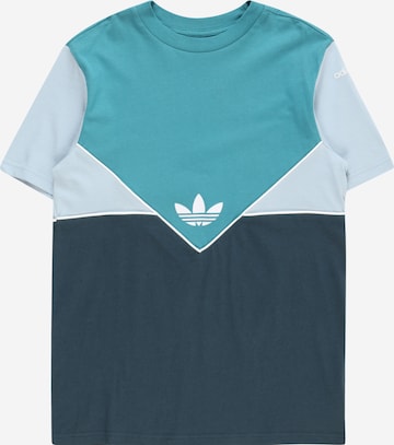 ADIDAS ORIGINALS T-Shirt 'Adicolor' in Blau: predná strana