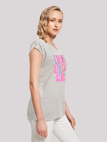 F4NT4STIC Shirt 'In My Apres Ski Era' in Grijs