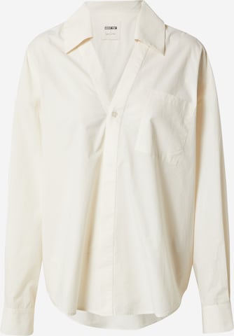 ABOUT YOU x Laura Giurcanu Blouse 'Alica' in White: front