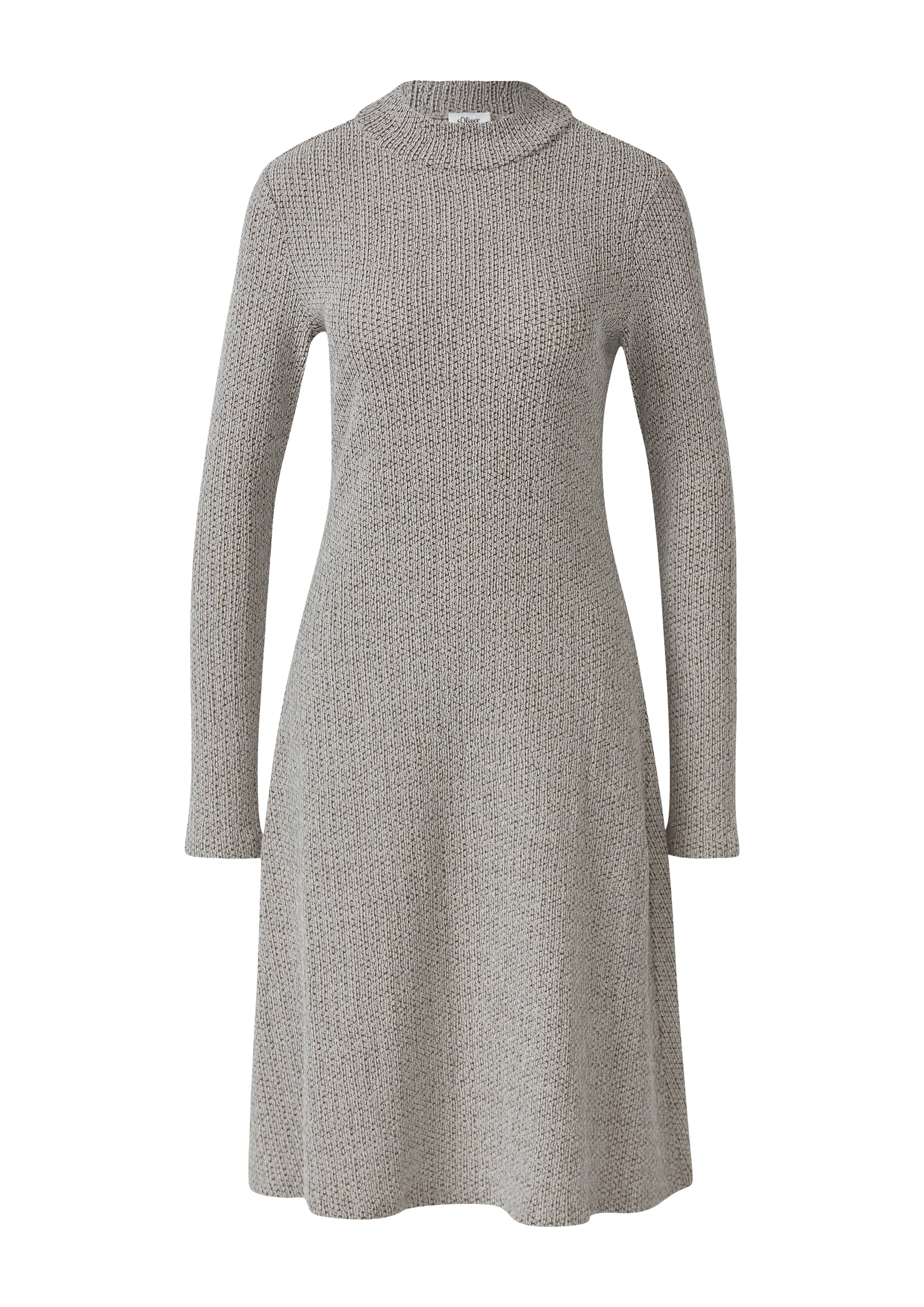 s.Oliver Jurk in Beige: voorkant