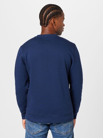 ALPHA INDUSTRIES Sweatshirt in Blau