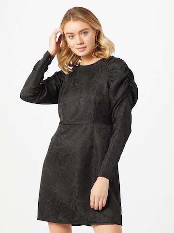 PIECES فستان للمناسبات 'Rustine' بلون أسود: الأمام