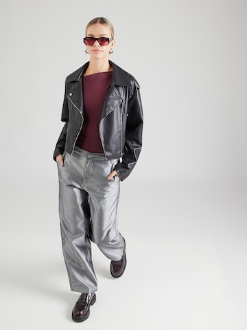 ABOUT YOU Košeľové body 'Justine' - Červená