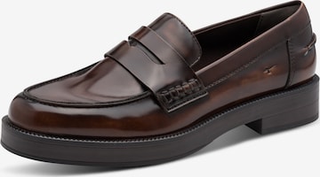 Chaussure basse Tamaris en marron : devant