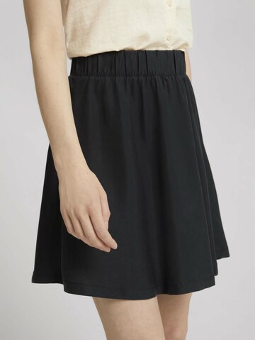 TOM TAILOR DENIM Skirt in Black