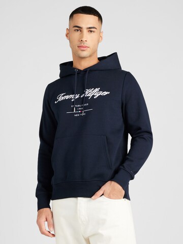 TOMMY HILFIGER Sweatshirt in Blauw: voorkant