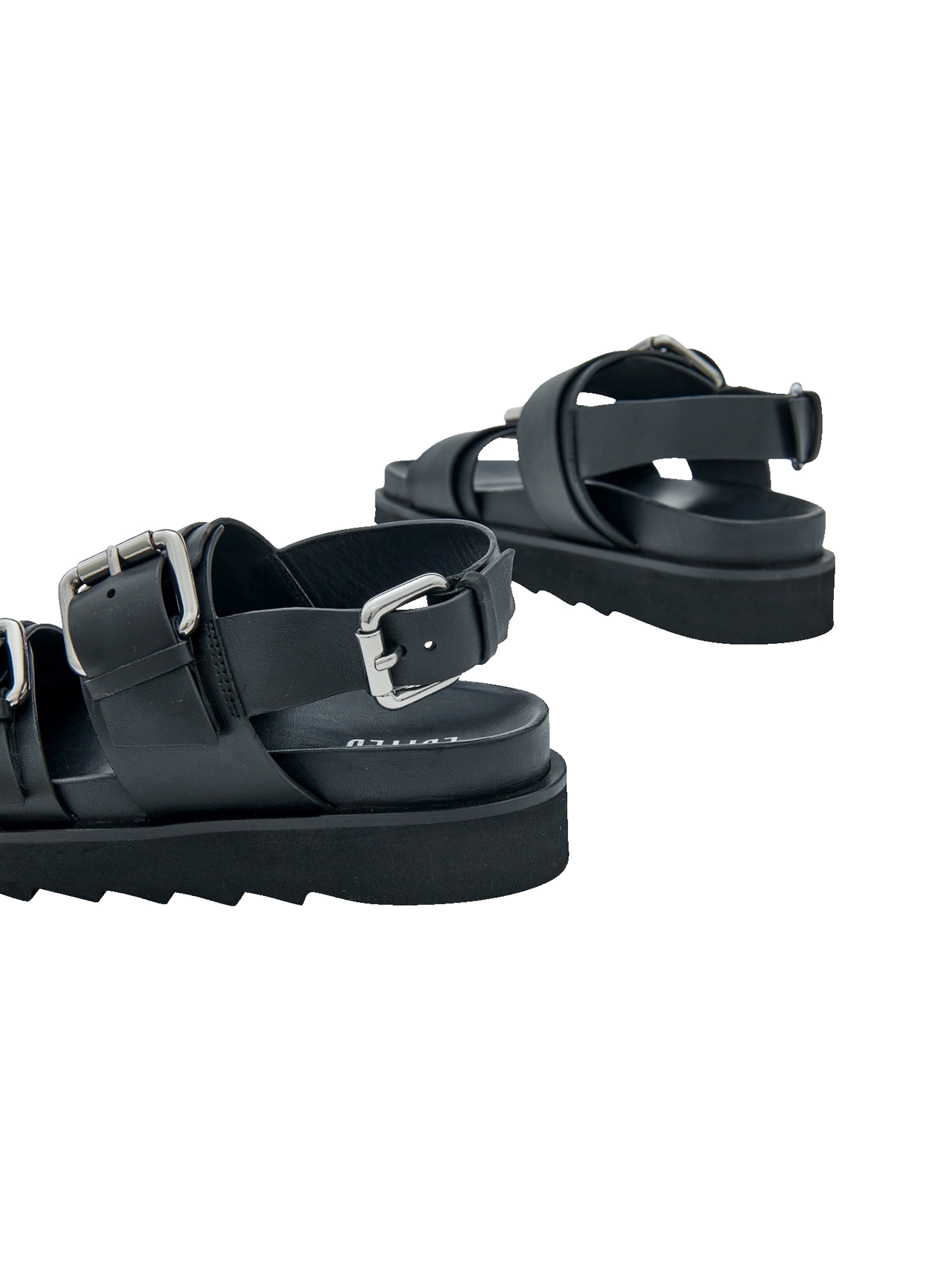 EDITED Sandále 'Benazir' - Čierna