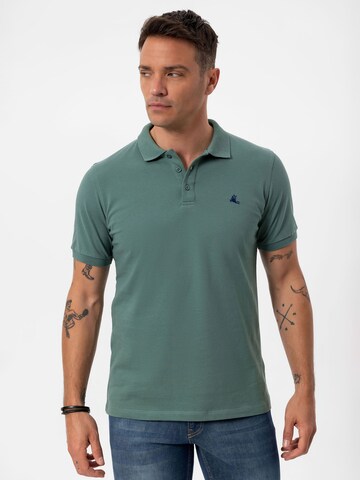 Daniel Hills Shirt in Groen: voorkant