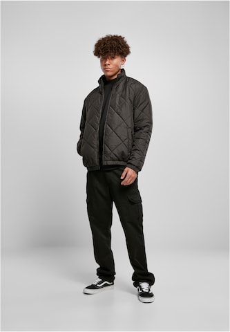 Urban Classics Between-Season Jacket in Black