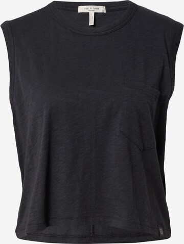 rag & bone Shirt in Black: front