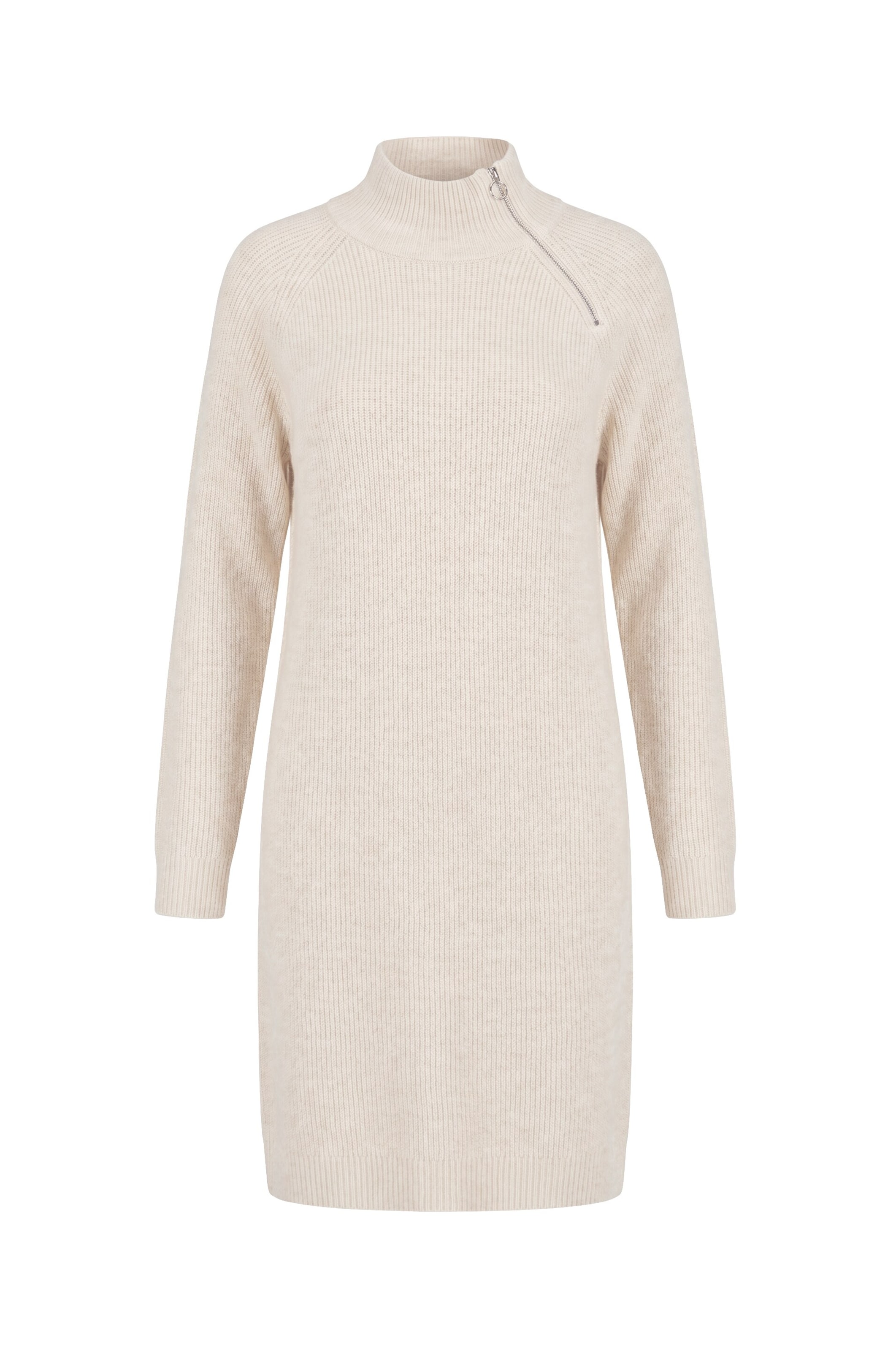 Ulla Popken Knit dress in M-L in Beige, Item view