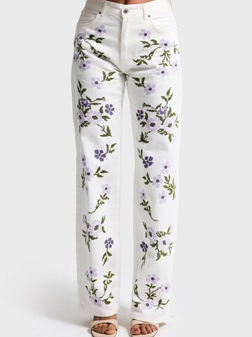 IT'S BASIC Loosefit Jeans 'LOOSE HIGH RISE JEANS' in Wit
