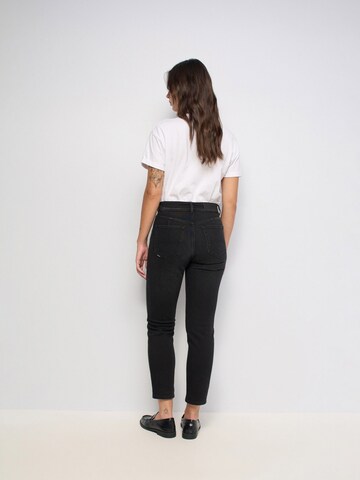 Effilé Jean Salsa Jeans en noir