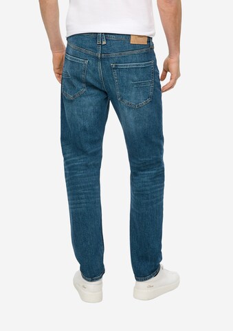 s.Oliver Tapered Jeans 'Mauro' in Blauw: terug
