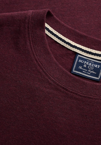 Superdry & Co Shirt 'Essential Serif' in Red