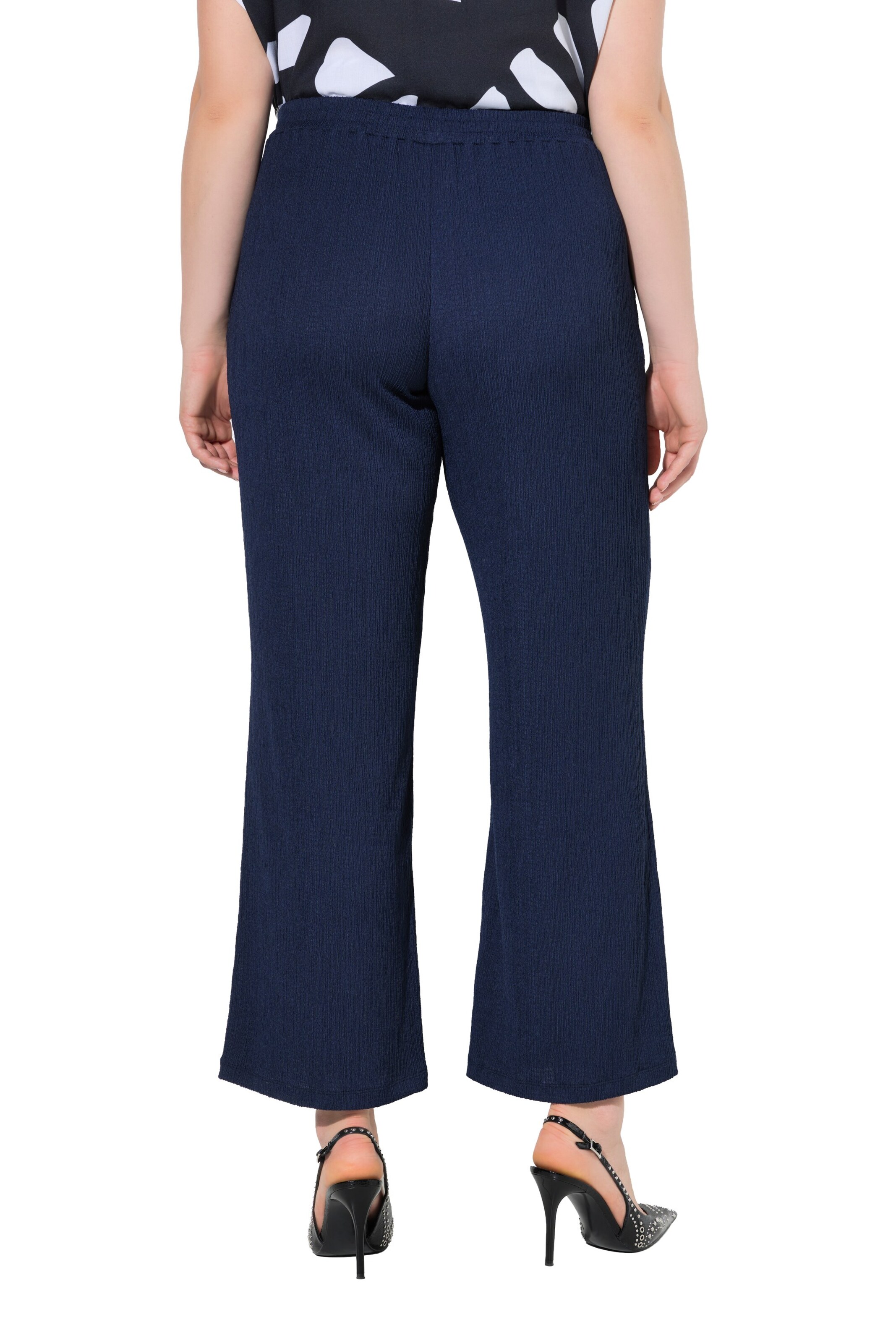 Ulla Popken Wide leg Trousers in Blue