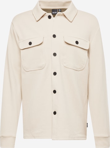 Only & Sons Button Up Shirt 'NEW KODYL' in Beige: front