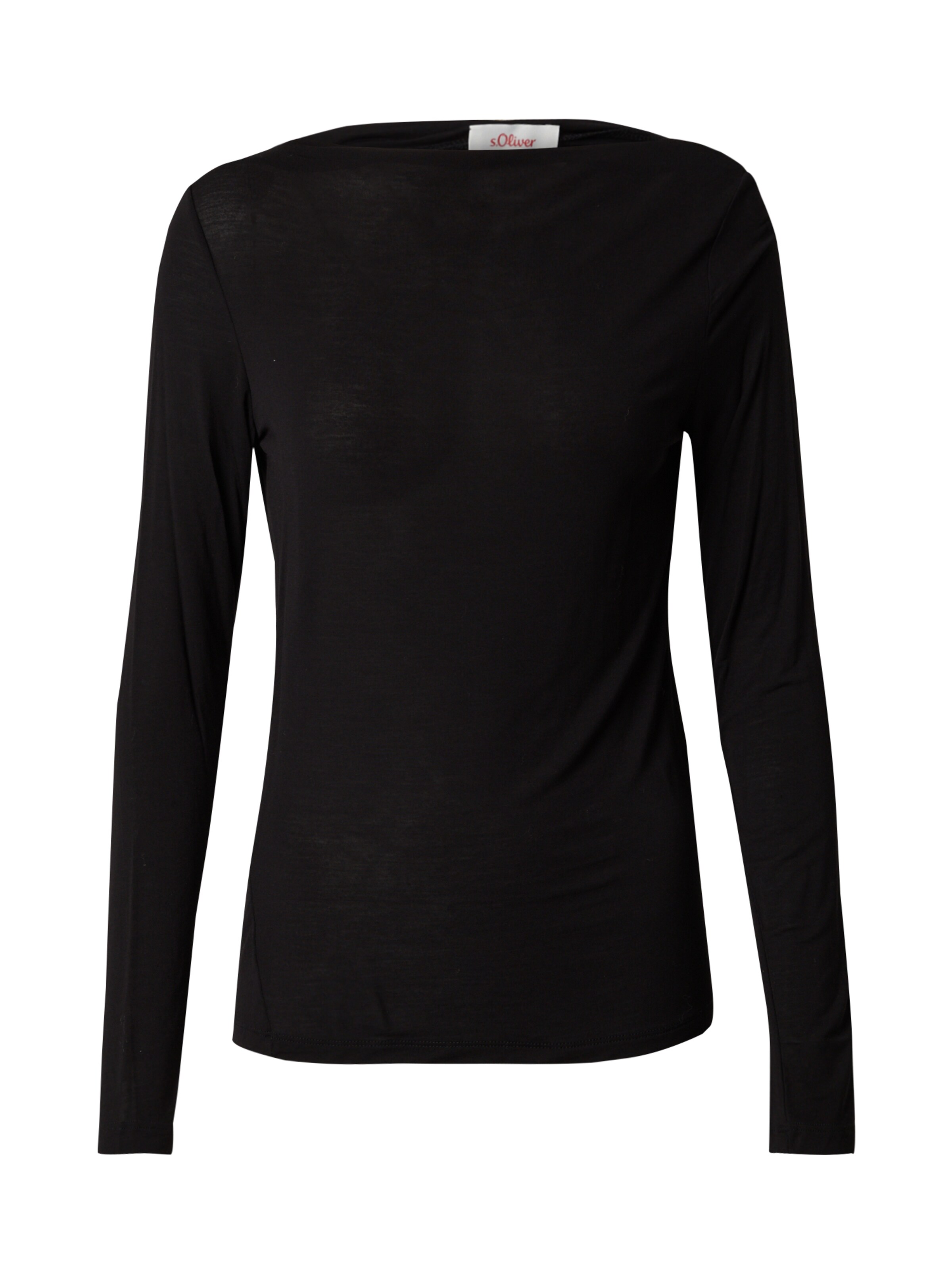 s.Oliver Shirt in Schwarz: Vorderseite